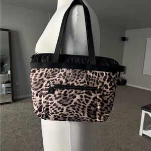 Leopard Print Tote Bag